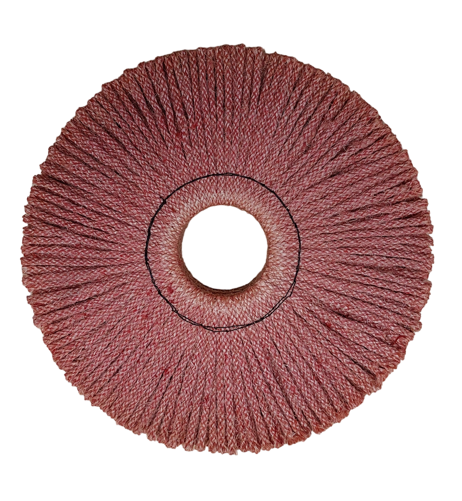 DISCO SISAL 350X80 ROJO
